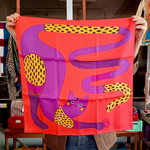 Carré Bandana Chapanoir - Orange