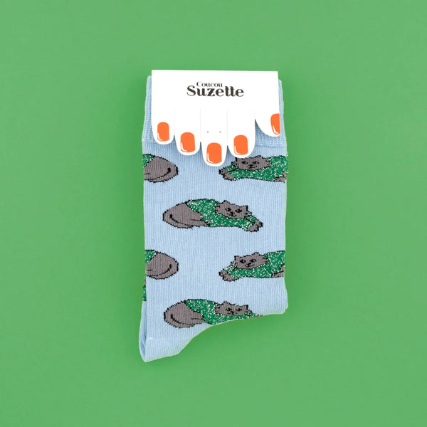 Chaussettes Chat Pull d'Hiver