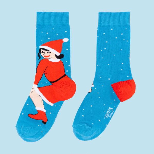 Chaussettes Mère Noël