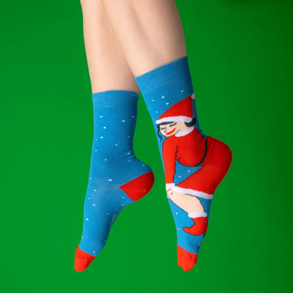 Chaussettes Mère Noël