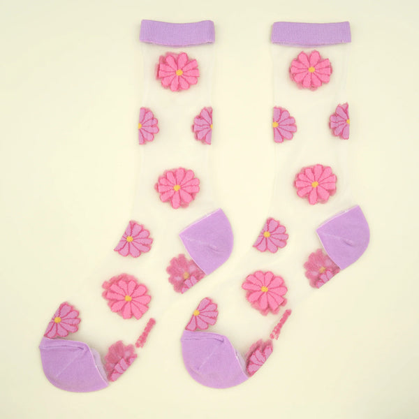 Chaussettes Transparentes Cosmos