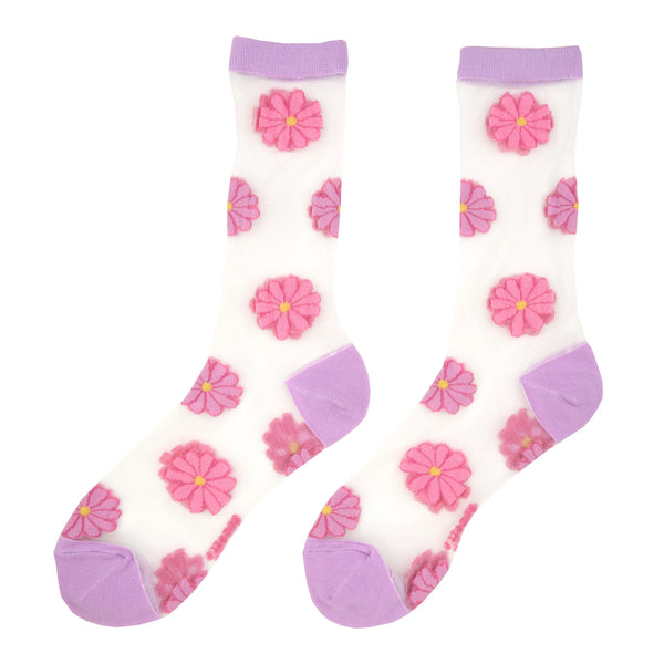 Chaussettes Transparentes Cosmos