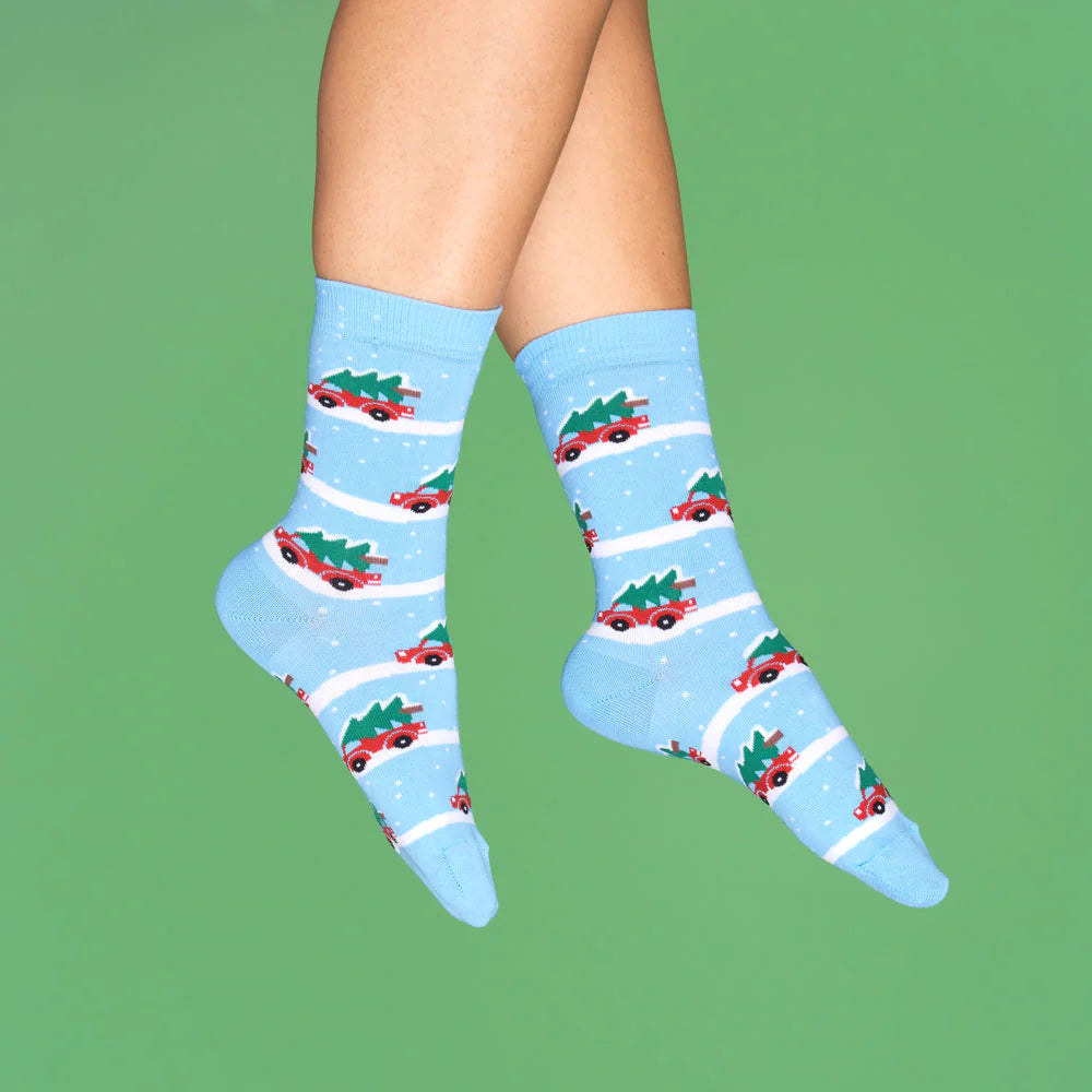 Chaussettes Voiture Sapin