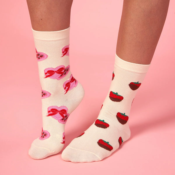 Chaussettes Boite de Chocolats