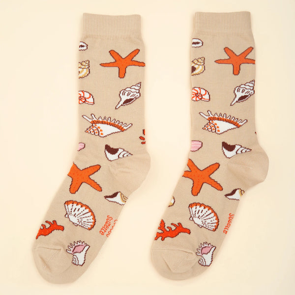 Chaussettes Coquillages