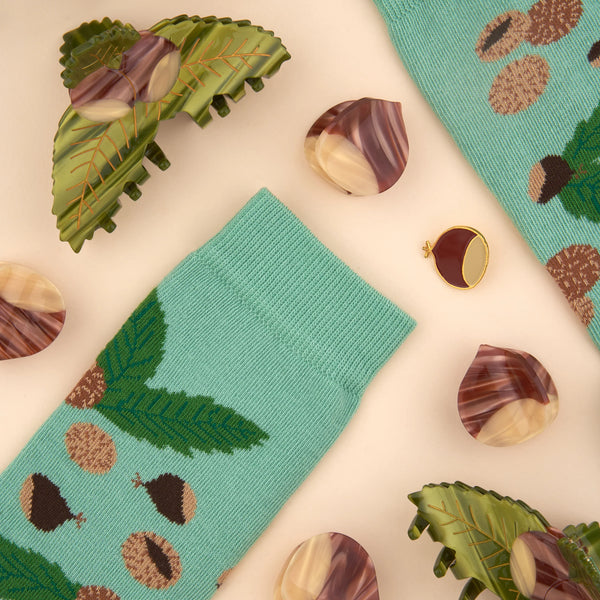 Chaussettes Châtaigne