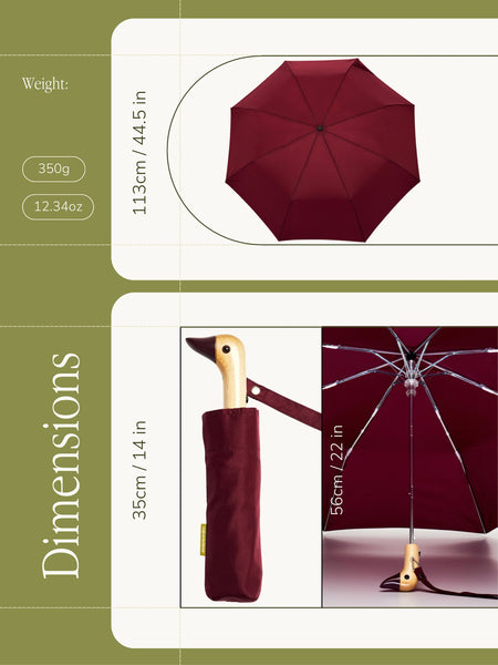 Parapluie Canard Cerise