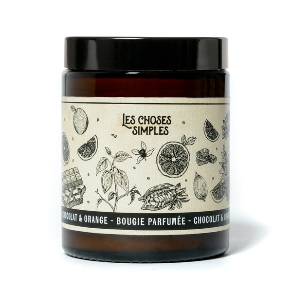 Bougie Chocolat & Orange