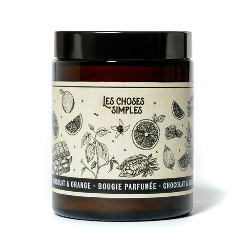 Bougie Chocolat & Orange
