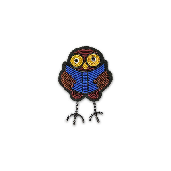 Broche Chouette Cultivée