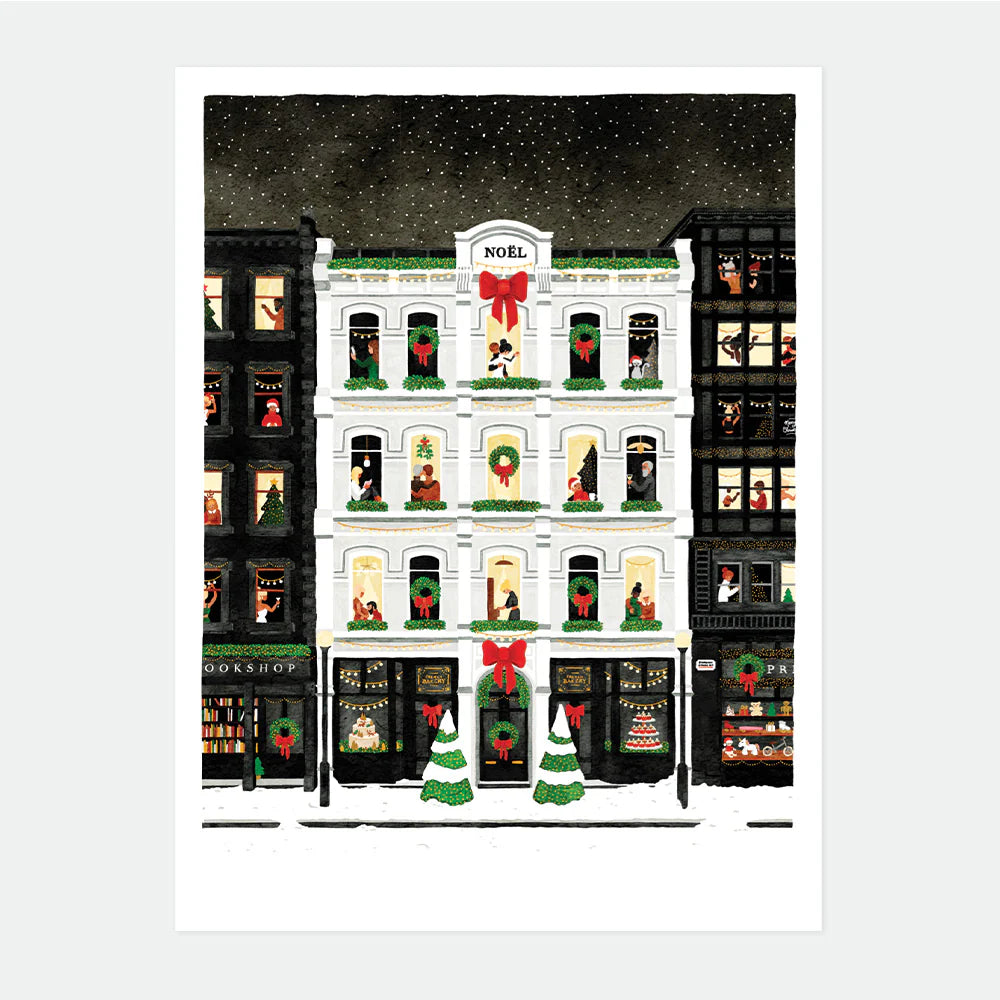 Affiche Christmas in London