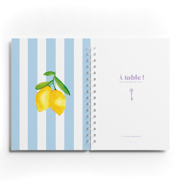 Cahier de Recettes Citrons