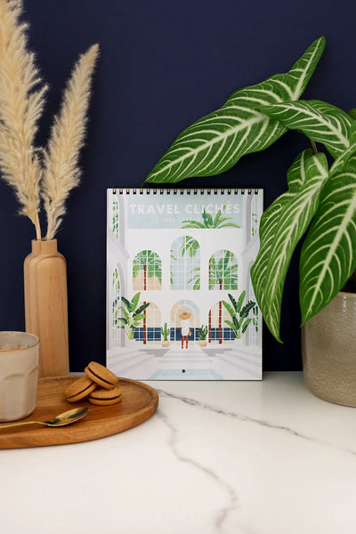 Calendrier 2026 Travel Clichés