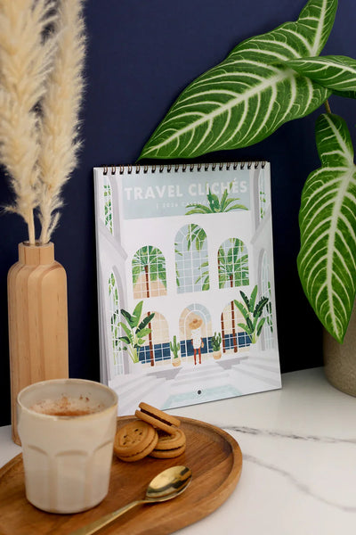 Calendrier 2026 Travel Clichés