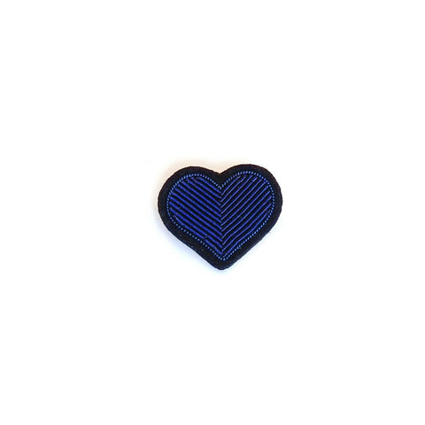 Broche Coeur Bleu