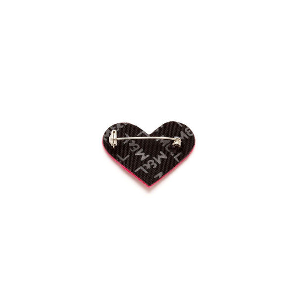 Broche Coeur en Cage