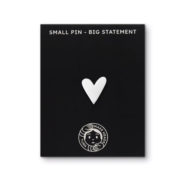 Pin's Coeur Argenté