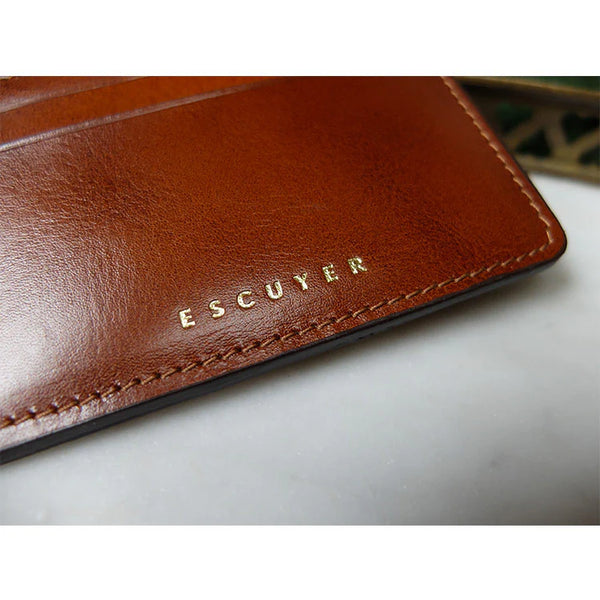 Porte-Cartes Cuir Cognac