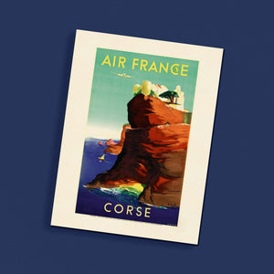 Affiche Corse - Air France