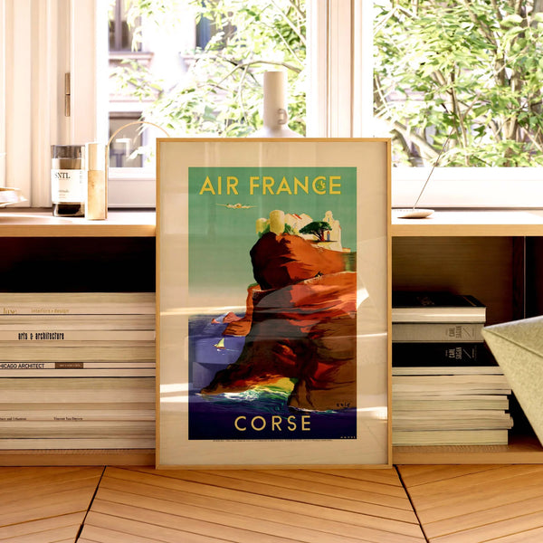 Affiche Corse - Air France