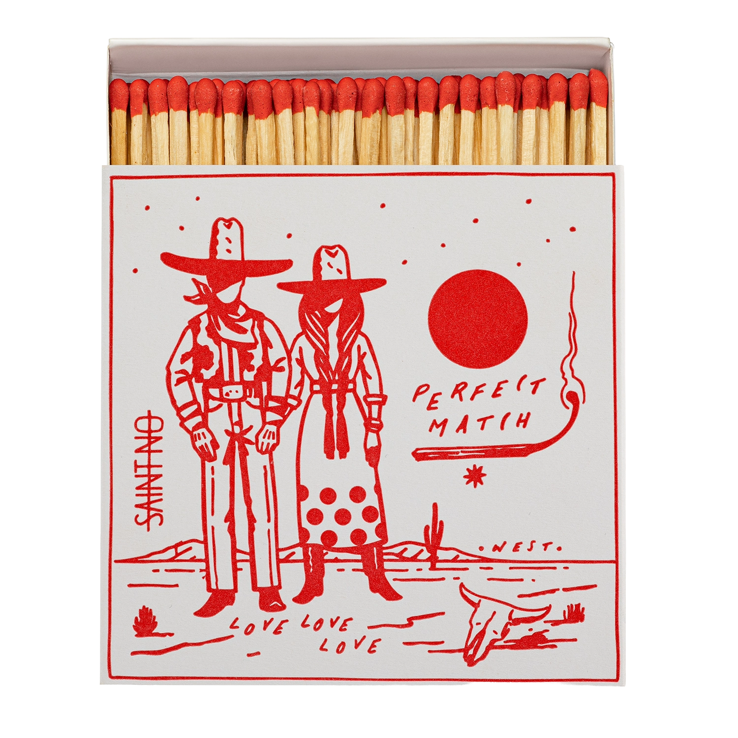 Boîte d'Allumettes Cowboy Perfect Match