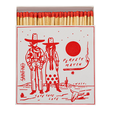 Boîte d'Allumettes Cowboy Perfect Match