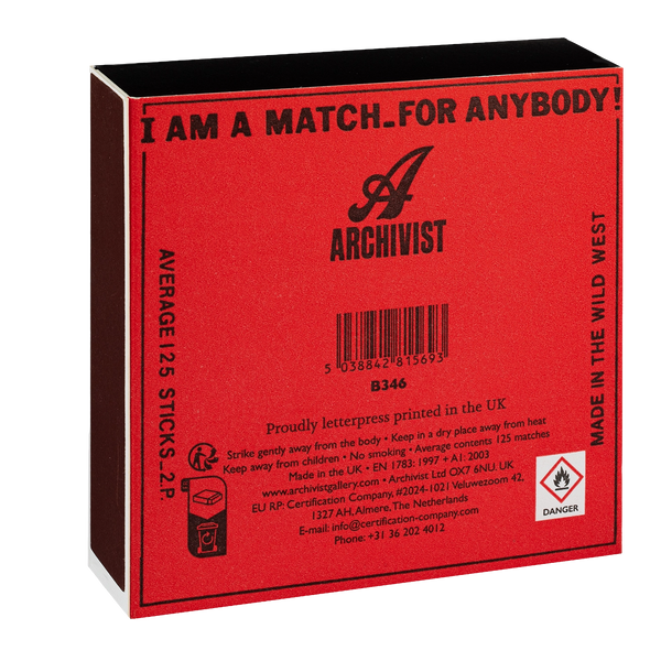 Boîte d'Allumettes Cowgirl