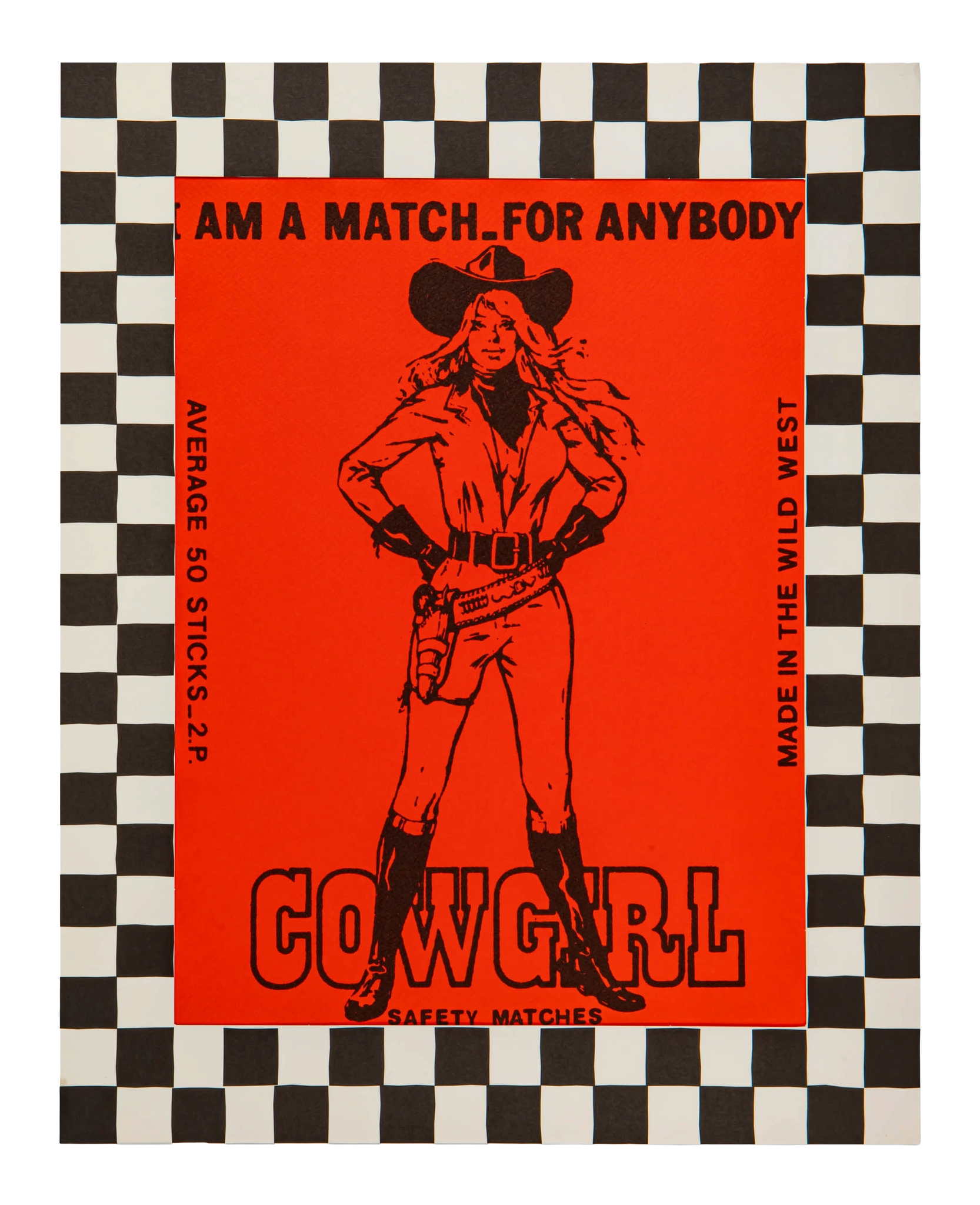 Affiche Cowgirl