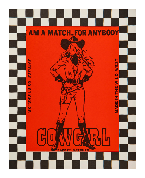 Affiche Cowgirl