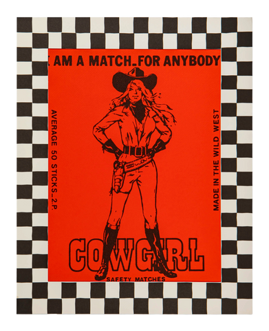 Affiche Cowgirl