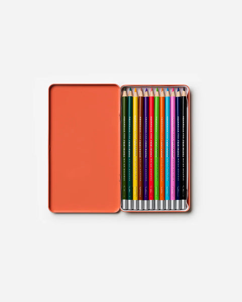 Boîte de 12 Crayons de Couleurs - Aquarelle