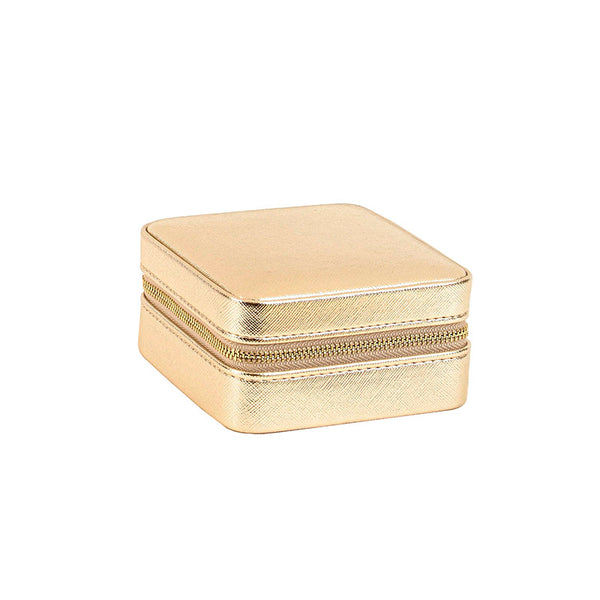 Boîte à Bijoux avec Miroir - Or