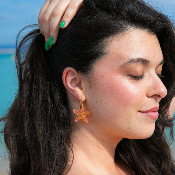 Boucles d'oreilles Etoile de Mer