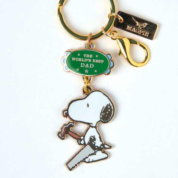 Porte-Clés Snoopy World's Best Dad
