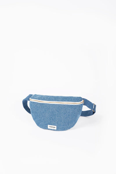 Sac Banane Custine XL - Denim