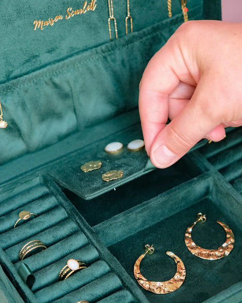 Boîte à Bijoux Denise - Velours