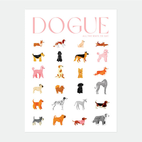 Affiche Dogue