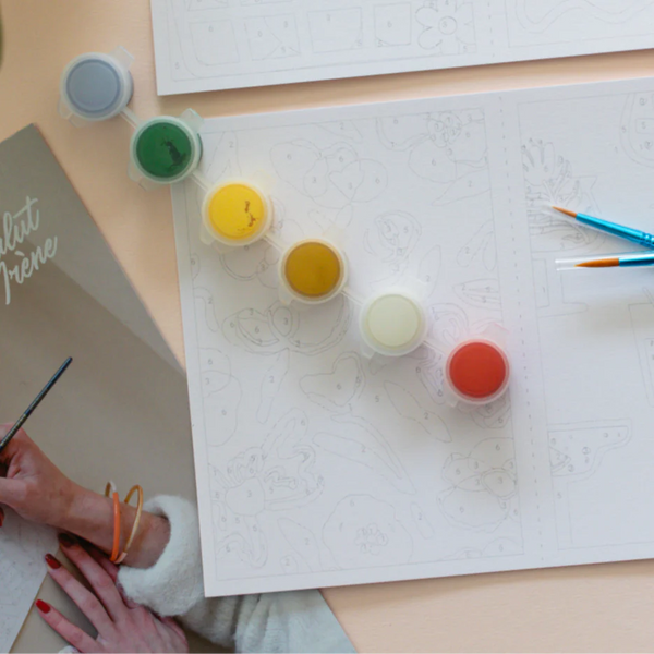 Coffret Peinture au Numéro Dolce Vita