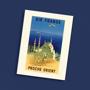 Affiche Proche-Orient - Air France