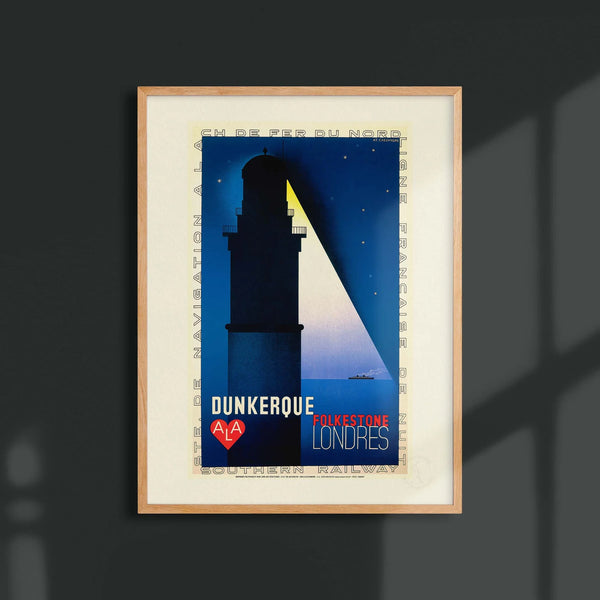 Affiche Dunkerque - Cassandre