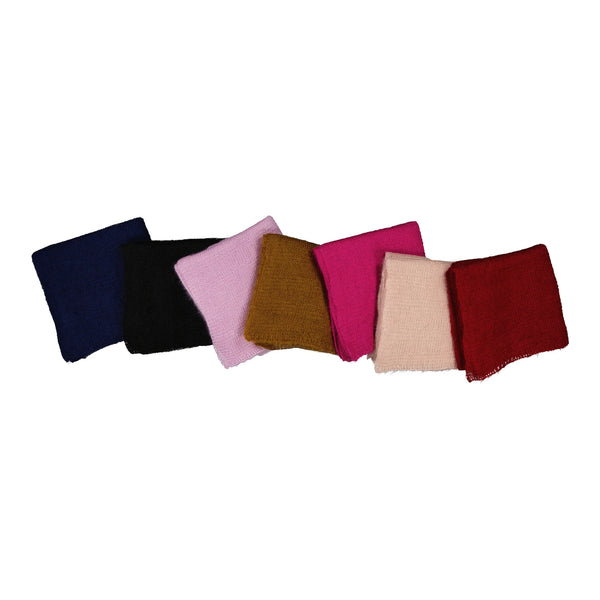 Echarpe tricot BRUME - Fuchsia