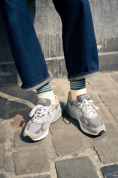 Chaussettes Femme Rayures Epaisses