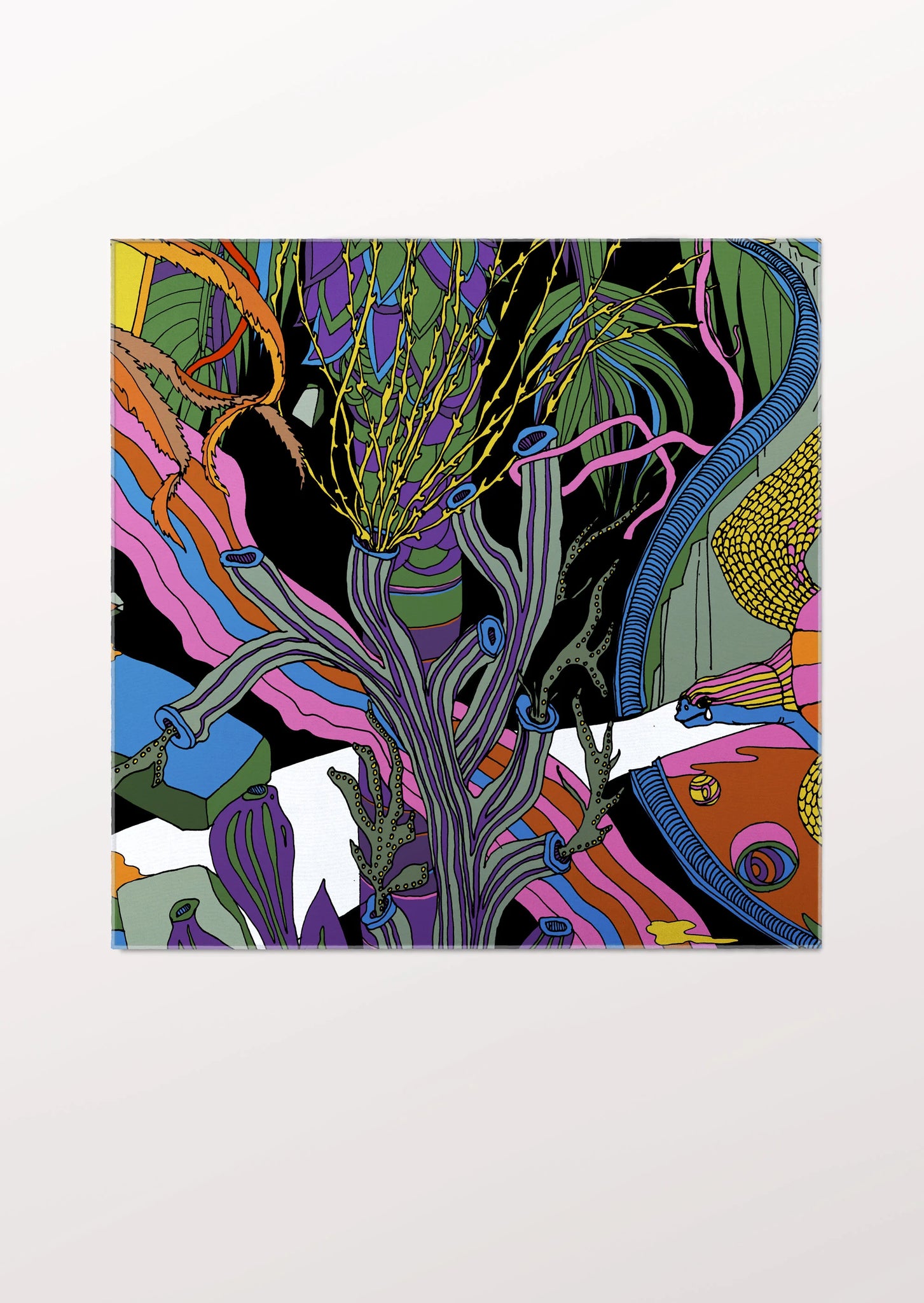 Pochette de Soie - Eden River I
