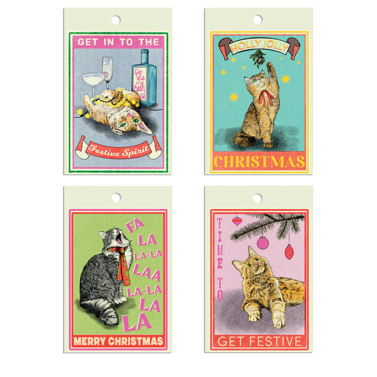 Etiquettes Cadeaux Chats