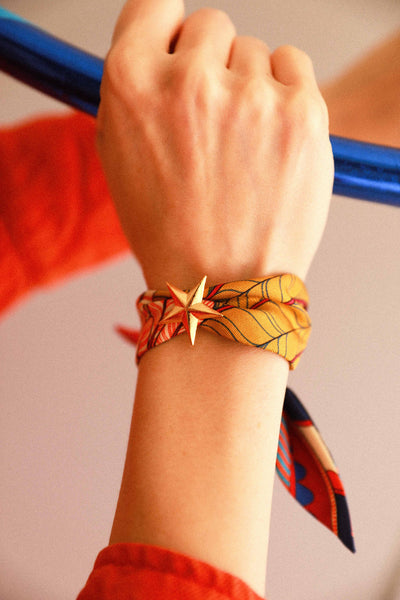 Ornement Etoile - Avec Ruban 4cm - Hiver 2025