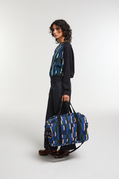 Sac de Voyage Evasion Mystère Bleu