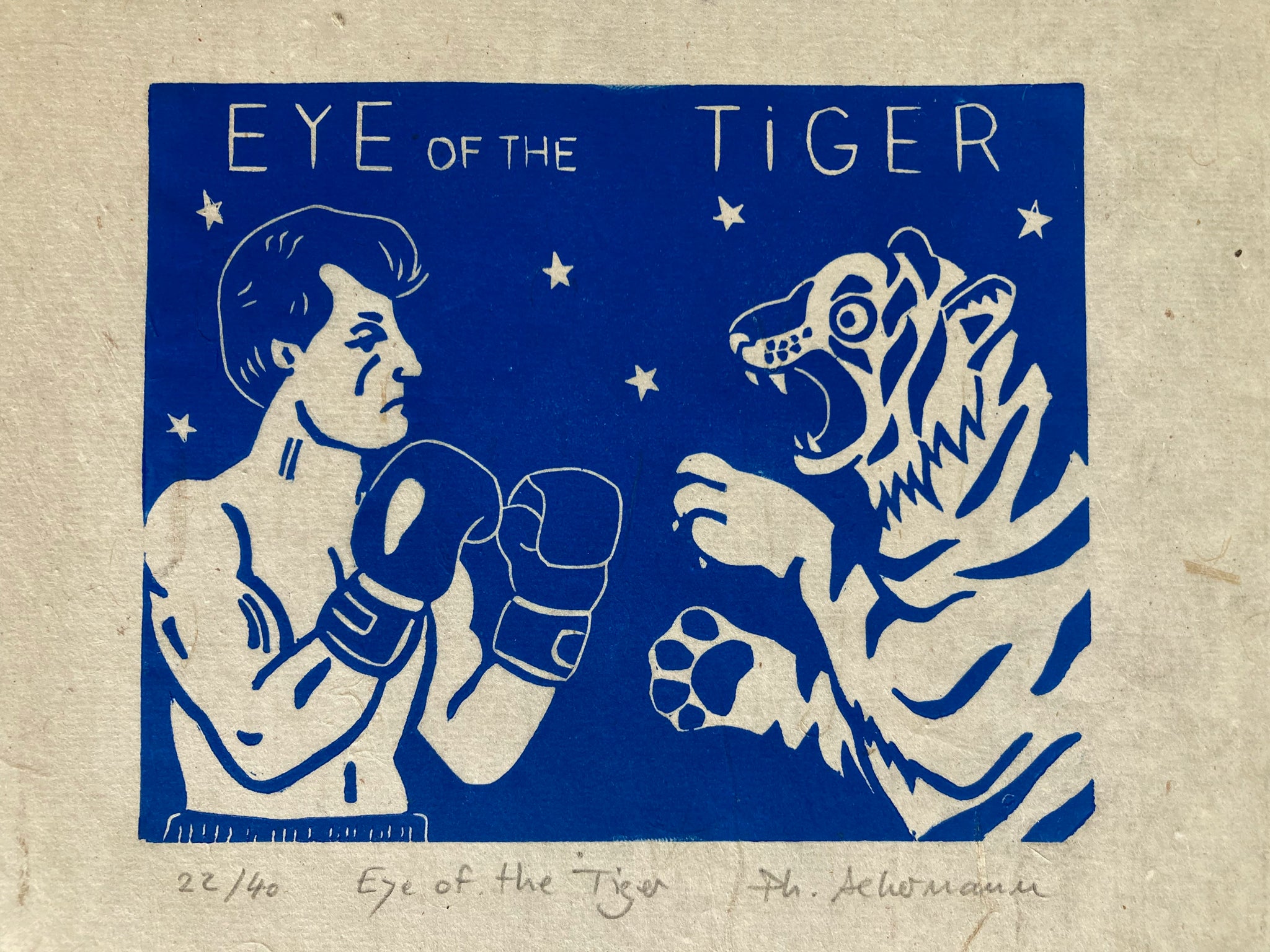 Gravure Eye of the Tiger