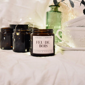Bougie Feu de Bois