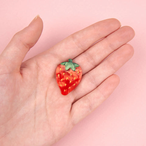 Broche Fraise
