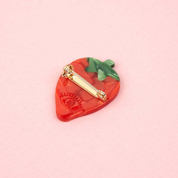Broche Fraise